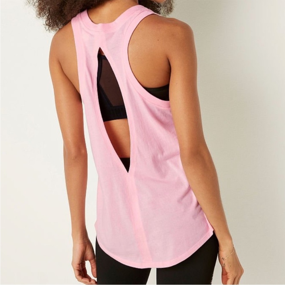 VS PINK EVERYDAY TANK TOP PINK XXL NWT - Picture 3 of 7